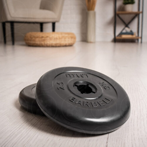 Блины для штанги и гантелей 2,5 кг D 26 мм Barbell Atlet