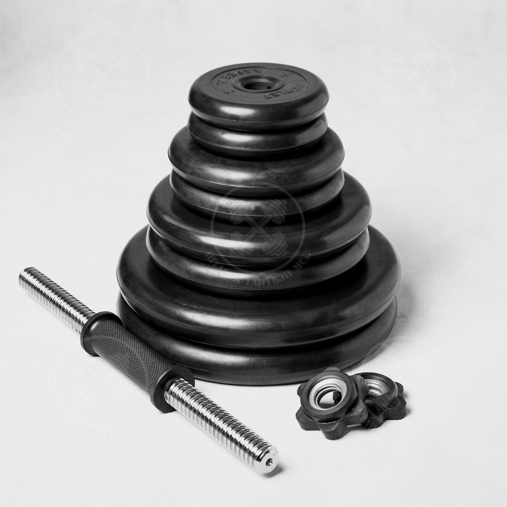 Гантели разборные Barbell 40 кг. D26мм — изображение 4