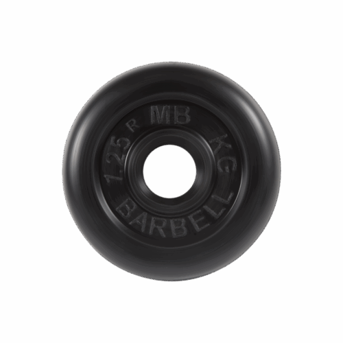 Блины для штанги и гантелей 1,25 кг D 26 мм MB Barbell