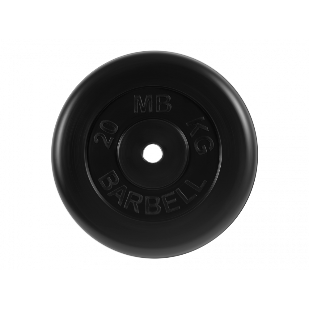 Блины для штанги и гантелей 20 кг D 26 мм MB Barbell