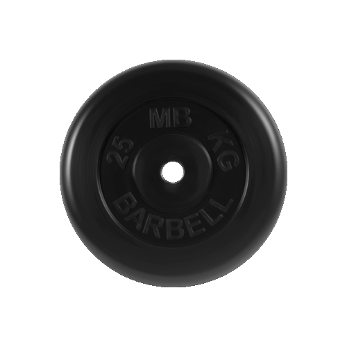 Блины для штанги и гантелей 25 кг D 26 мм MB Barbell