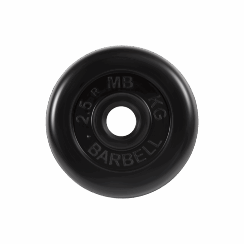 Блины для штанги и гантелей 2,5 кг D 26 мм MB Barbell