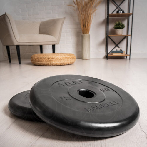 Блины для штанги и гантелей 25 кг D 51 мм Barbell Atlet