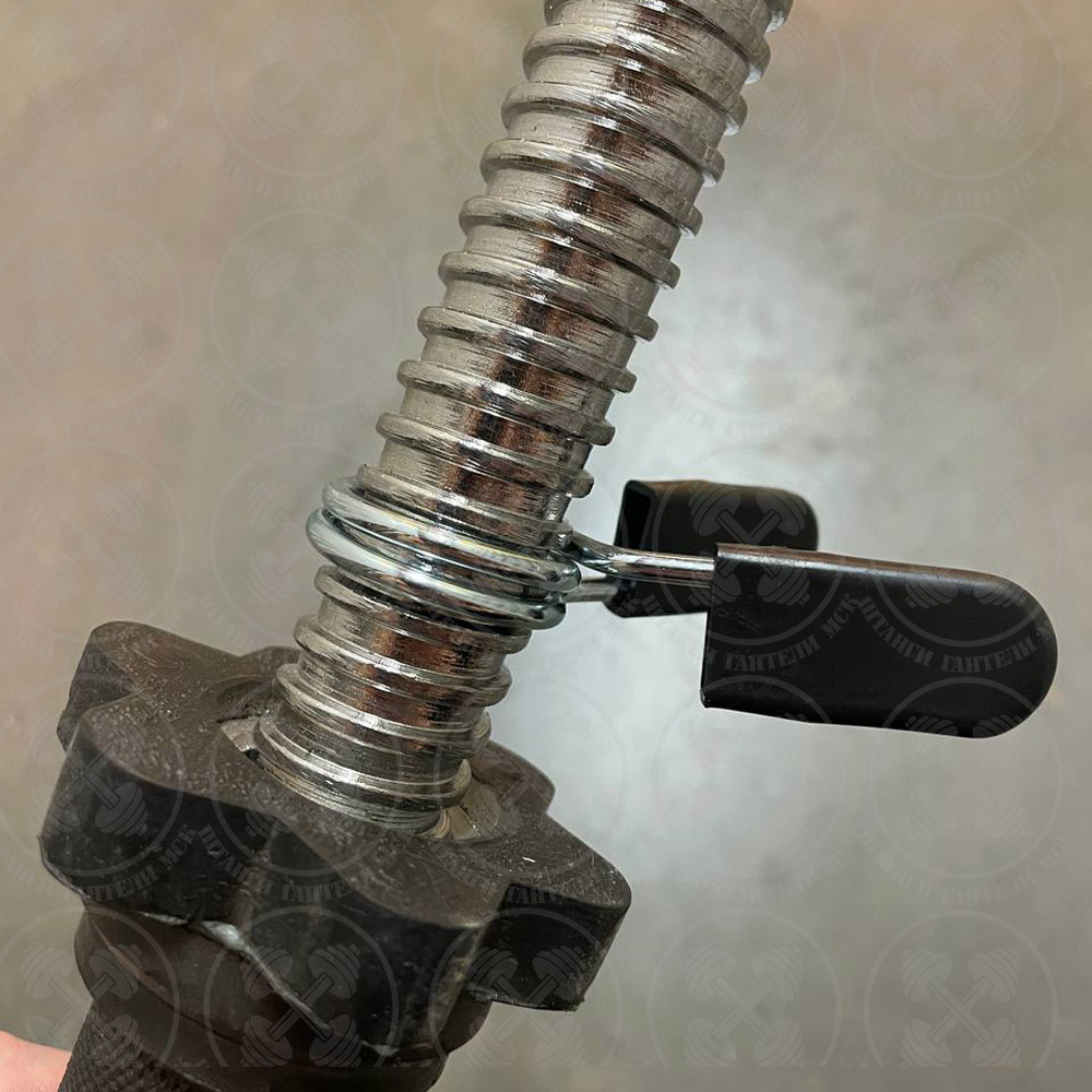 Замки (зажимы) пружинные для штанги d 26 mm Barbell